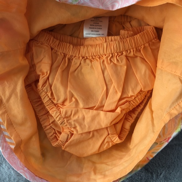 NWT Gymboree 0-3 Mos Halter Dress Seashells - Picture 4 of 5